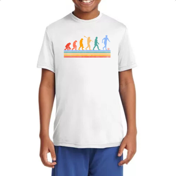 Camiseta Infanto Juvenil Evolucao futebol - Imagem 4
