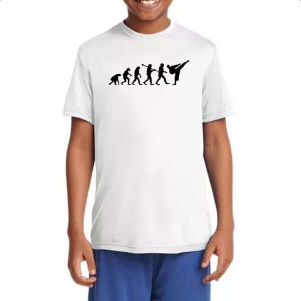 Camiseta Infanto Juvenil Evolucao karate - Imagem 4