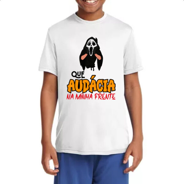 Camiseta Infanto Juvenil Amostradinho que audacia - Imagem 4