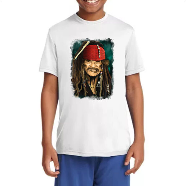Camiseta Infanto Juvenil Jack Sparrow Madruga - Imagem 4