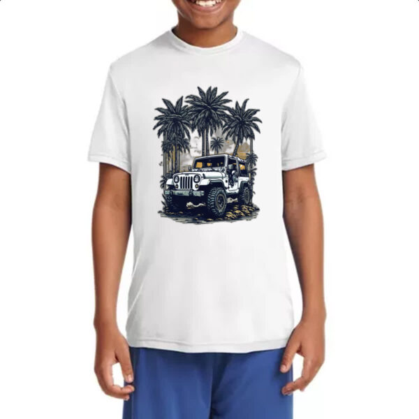 Camiseta Infanto Juvenil Jeep orffroad 4x4 sunset - Imagem 4