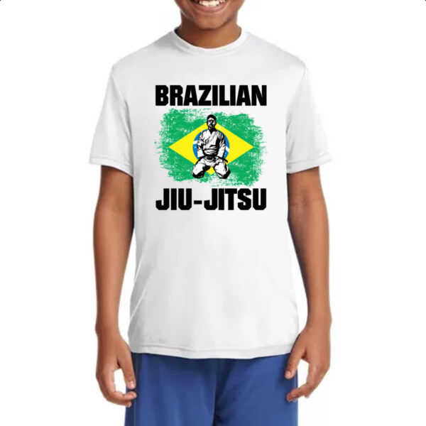 Camiseta Infanto Juvenil Jiu-Jitsu Brasil - Imagem 4