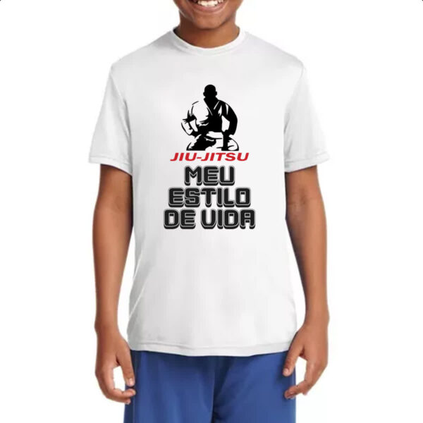 Camiseta Infanto Juvenil Jiu-Jitsu estilo de vida - Imagem 4