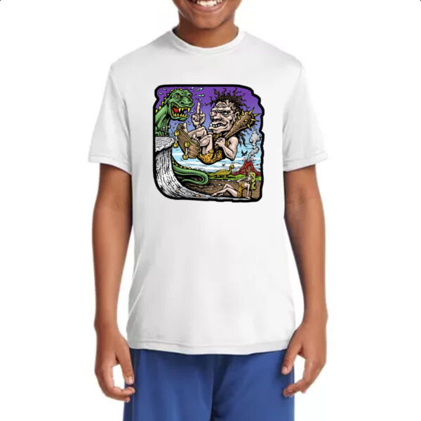 Camiseta Infanto Juvenil Jurassic Skate - Imagem 4