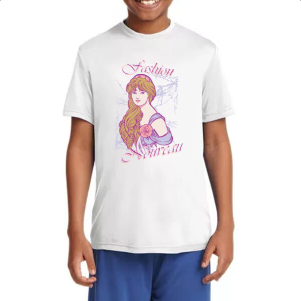 Camiseta Infanto Juvenil Fashion nouveau - Imagem 4