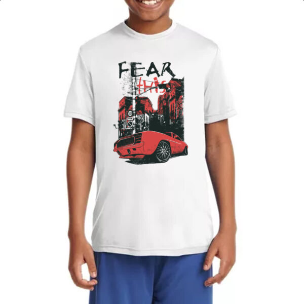 Camiseta Infanto Juvenil Fear this - Imagem 4