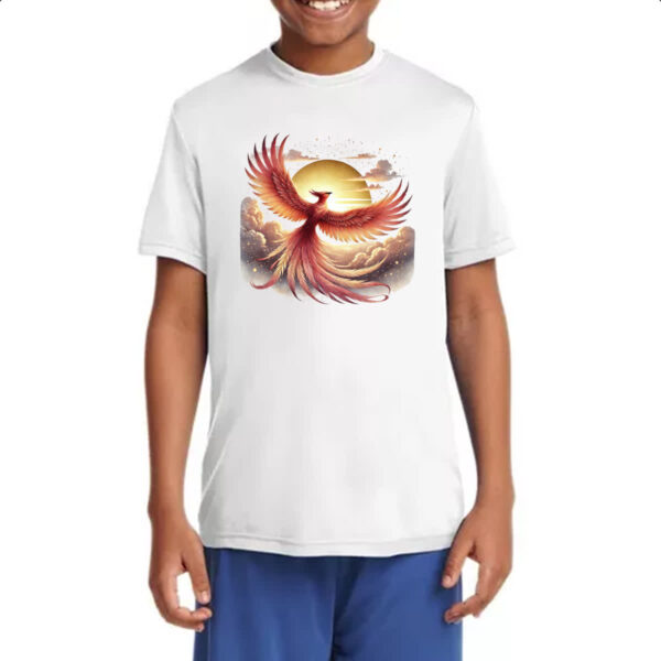 Camiseta Infanto Juvenil Fenix sunset - Imagem 4