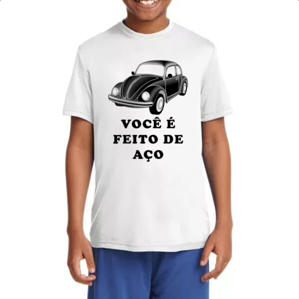 Camiseta Infanto Juvenil Fuscao Preto - Imagem 4