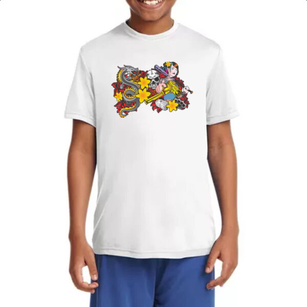 Camiseta Infanto Juvenil Gangster Girl - Imagem 4