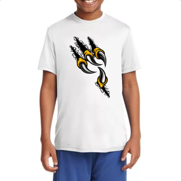 Camiseta Infanto Juvenil Garras de aguia rasgando - Imagem 4