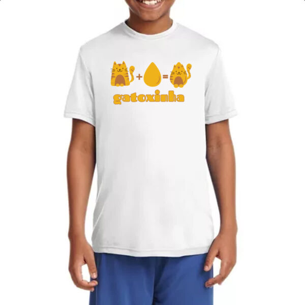 Camiseta Infanto Juvenil Gatoxinha - Imagem 4