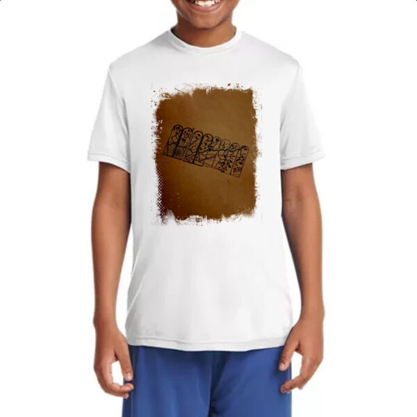 Camiseta Infanto Juvenil Grimm Chaves Mapa Floresta Negra - Imagem 4