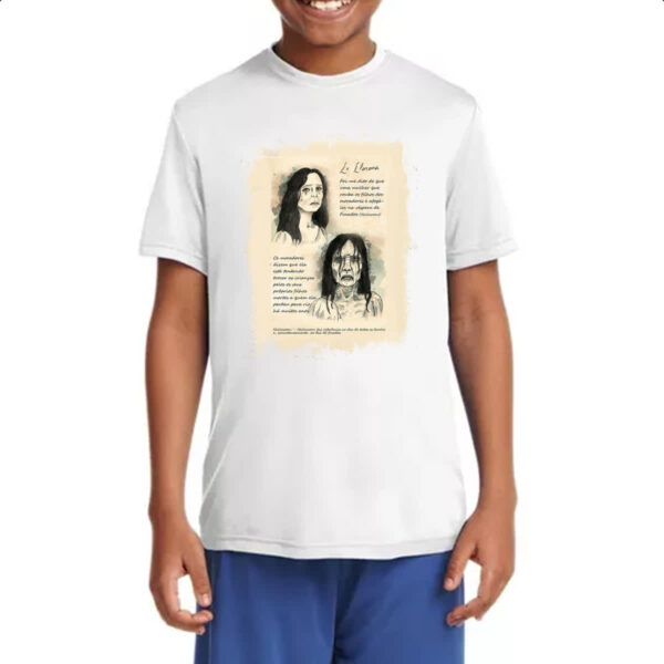 Camiseta Infanto Juvenil Grimm Livro La Chorona - Imagem 4