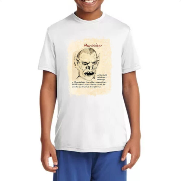 Camiseta Infanto Juvenil Grimm Livro Murcielago - Imagem 4