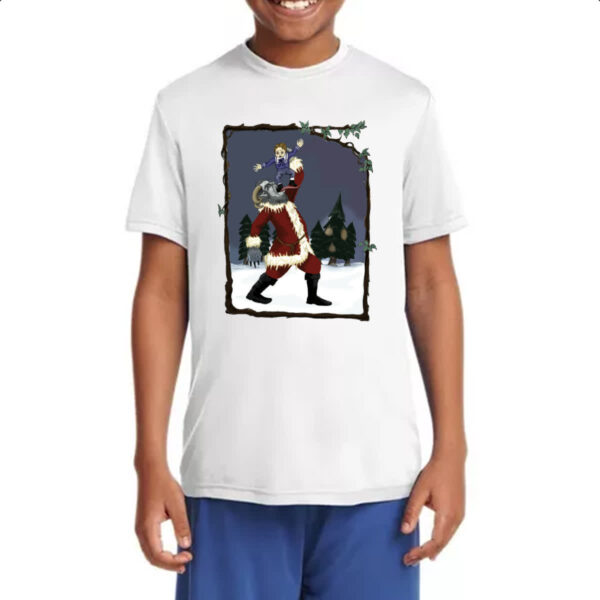 Camiseta Infanto Juvenil Grimm Monroe Book Krampus - Imagem 4