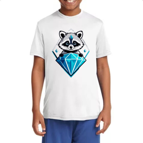 Camiseta Infanto Juvenil Guaximim com diamante - Imagem 4