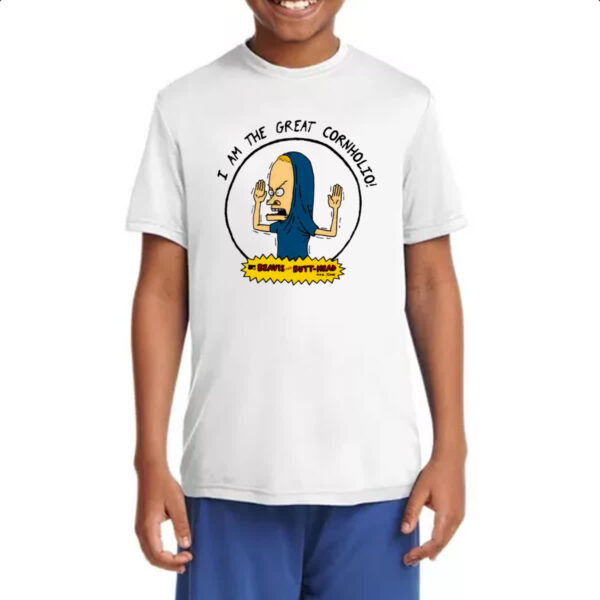 Camiseta Infanto Juvenil I am the great cornholio - Imagem 4
