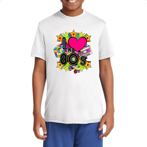 Camiseta Infanto Juvenil I love anos 80 - Imagem 4