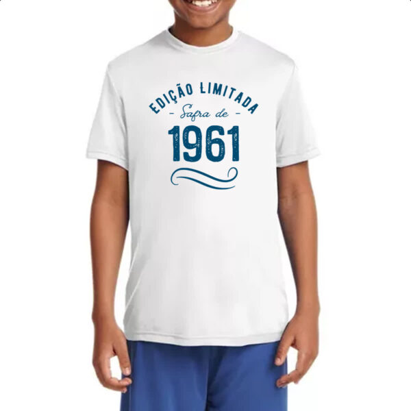 Camiseta Infanto Juvenil Ano de safra 1961 - Imagem 4