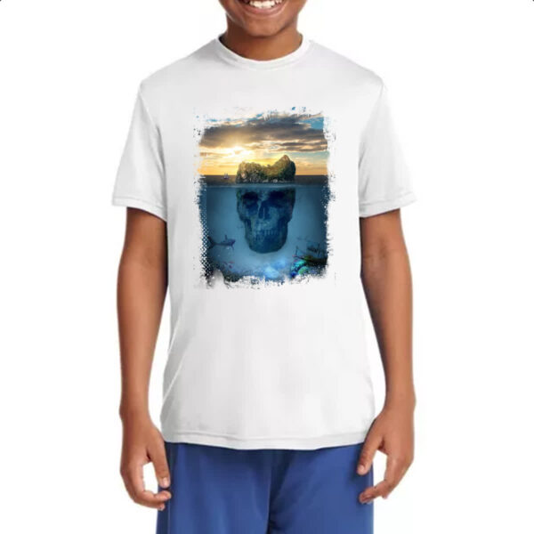 Camiseta Infanto Juvenil Ilha da caveira 3 - Imagem 4