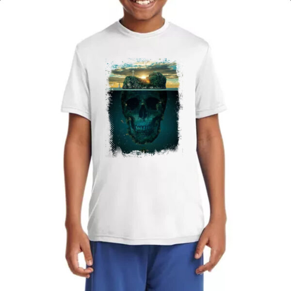 Camiseta Infanto Juvenil Ilha da caveira 6 - Imagem 4