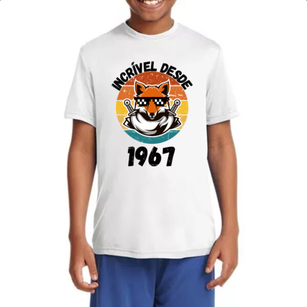 Camiseta Infanto Juvenil Incrivel desde 1967 - Imagem 4