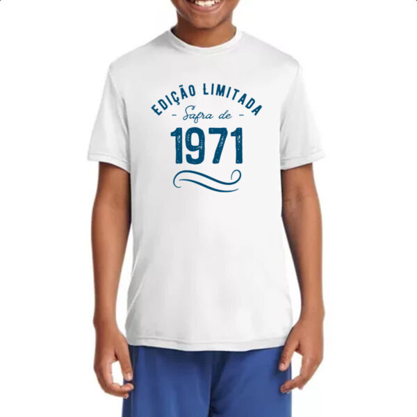 Camiseta Infanto Juvenil Ano de safra 1971 - Imagem 4