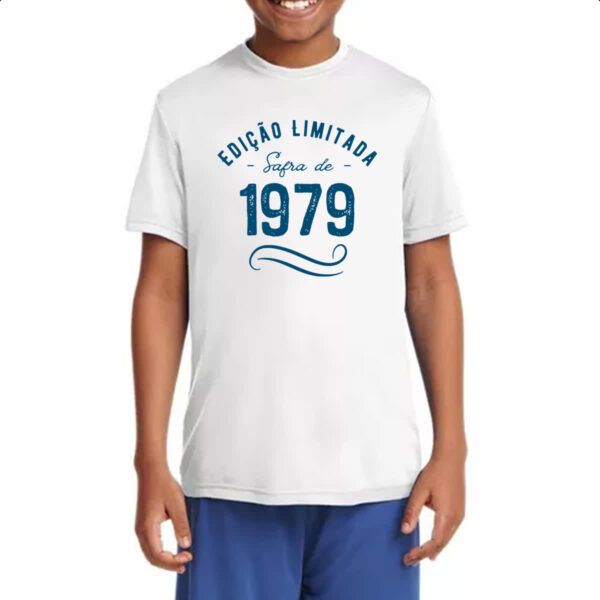 Camiseta Infanto Juvenil Ano de safra 1979 - Imagem 4
