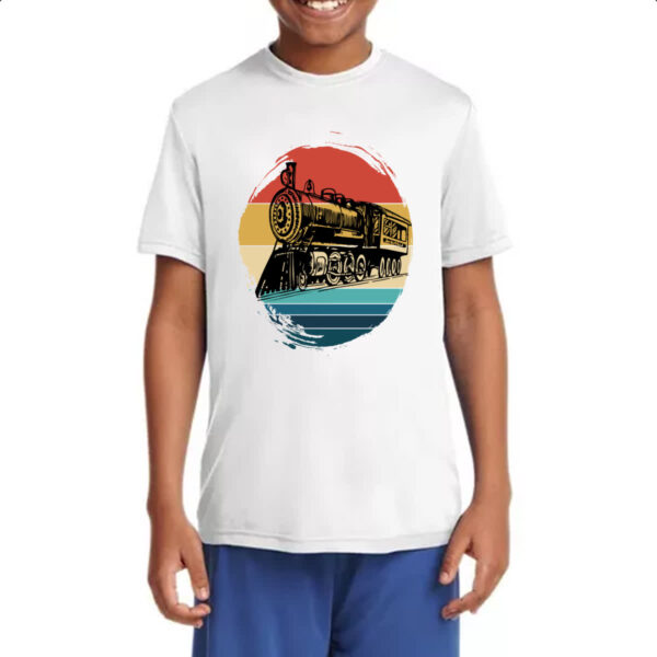 Camiseta Infanto Juvenil Locomotiva Sunset - Imagem 4