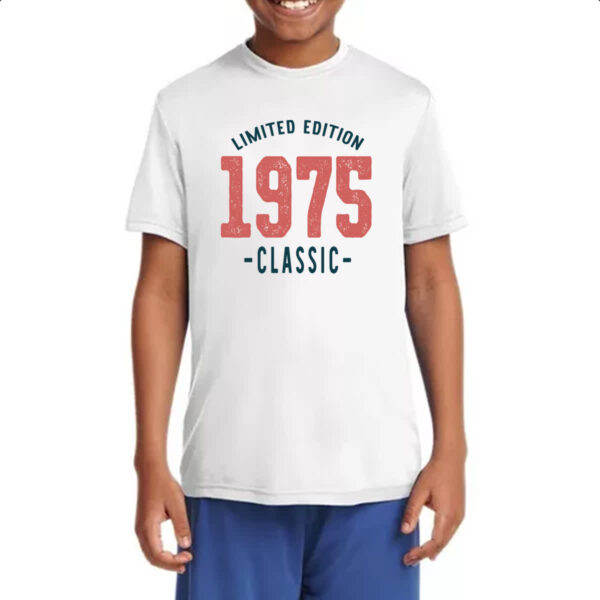 Camiseta Infanto Juvenil Limited Edition Classic 1975 - Imagem 4