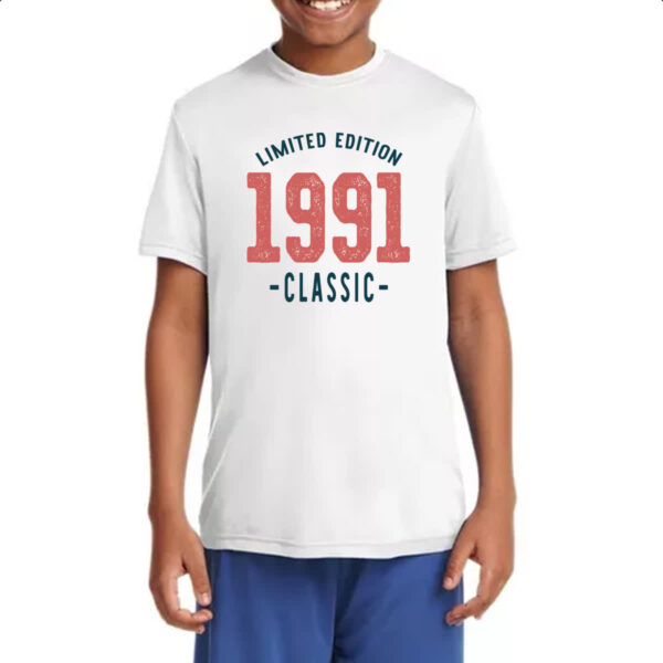 Camiseta Infanto Juvenil Limited Edition Classic 1991 - Imagem 4