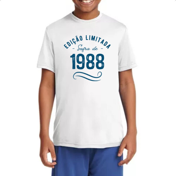 Camiseta Infanto Juvenil Ano de safra 1988 - Imagem 4