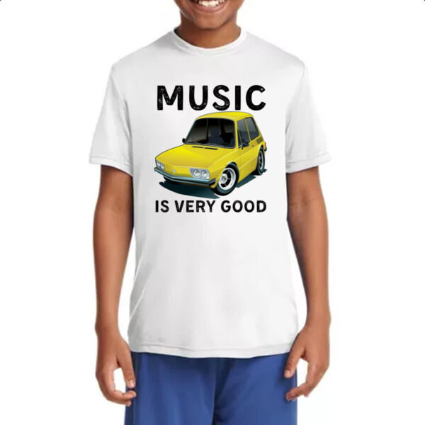 Camiseta Infanto Juvenil Music is very good - Imagem 4