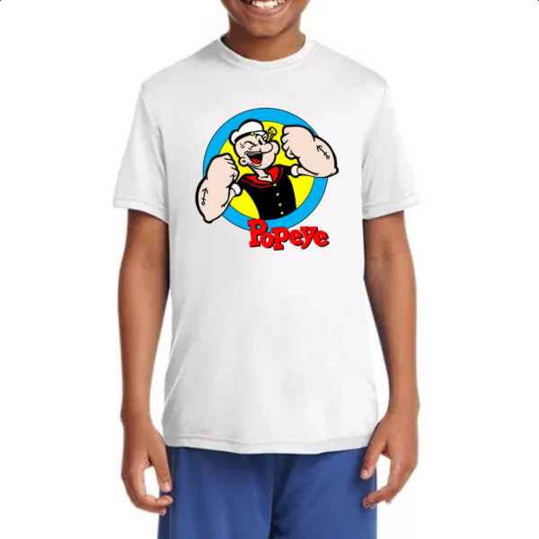 Camiseta Infanto Juvenil Mariheiro Popeye Classico - Imagem 4