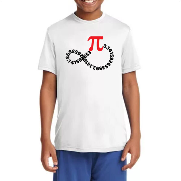 Camiseta Infanto Juvenil Matematica PI Infinito - Imagem 4
