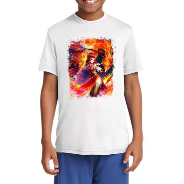 Camiseta Infanto Juvenil Mitologia Fenix 10 - Imagem 4