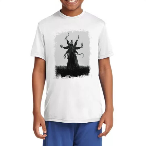 Camiseta Infanto Juvenil Mitologia Hindu Deusa Mara - Imagem 4