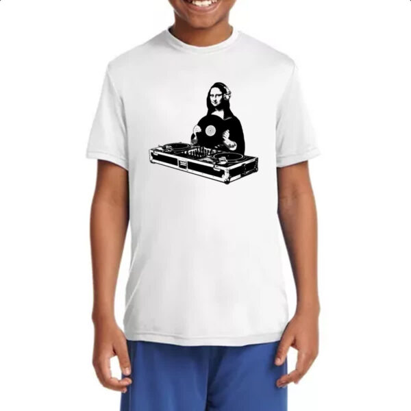 Camiseta Infanto Juvenil Monalisa DJ - Imagem 4