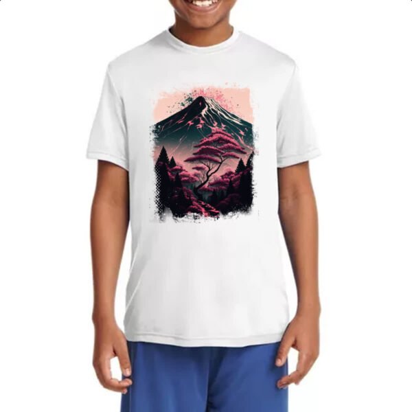 Camiseta Infanto Juvenil Montanha Fugi Japao 4 - Imagem 4