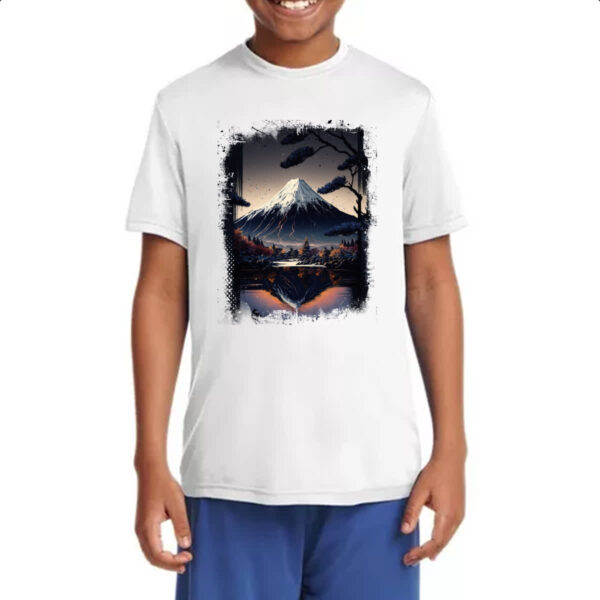 Camiseta Infanto Juvenil Montanha Fugi Japao 7 - Imagem 4