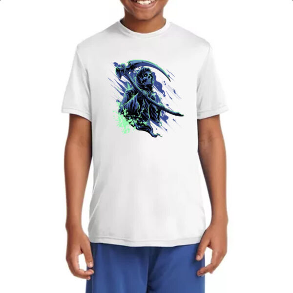 Camiseta Infanto Juvenil Morte Neon - Imagem 4