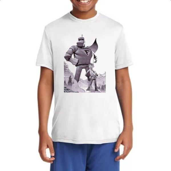 Camiseta Infanto Juvenil Nostalgia Frankstein Jr Grafite Arte - Imagem 4