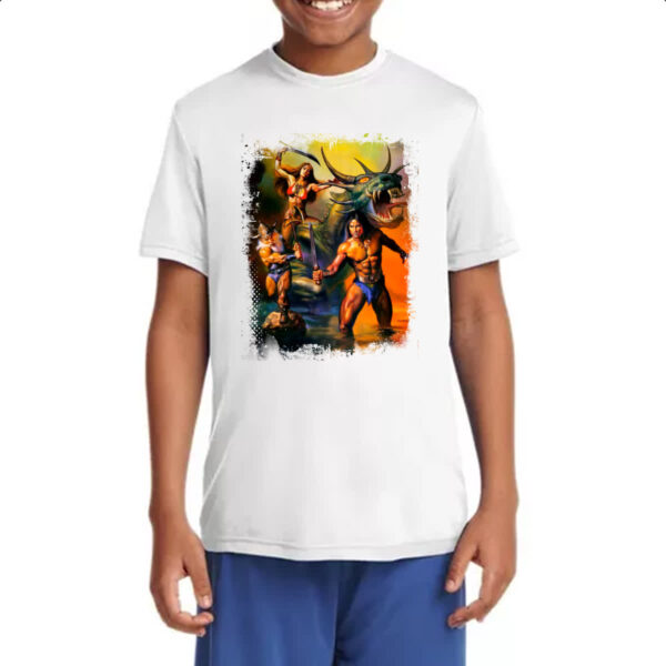 Camiseta Infanto Juvenil Nostalgia Golden Axe - Imagem 4