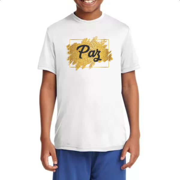 Camiseta Infanto Juvenil Ano novo paz - Imagem 4