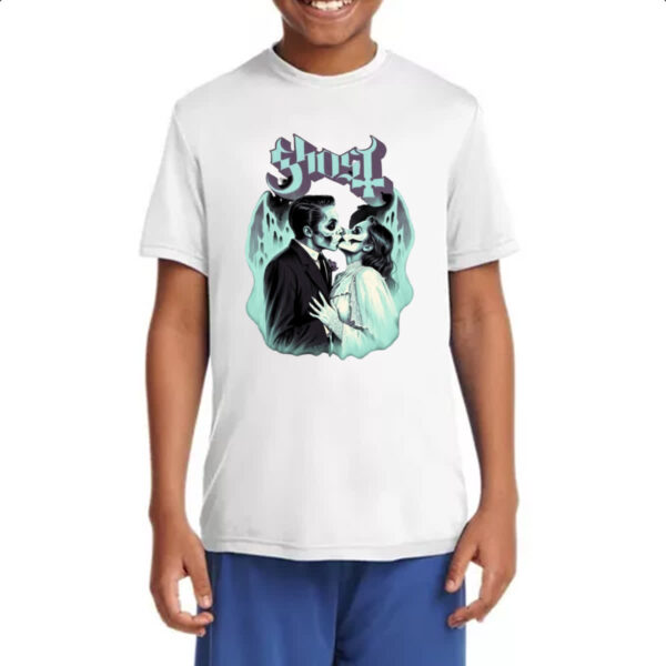 Camiseta Infanto Juvenil Noivos fantasmas - Imagem 4