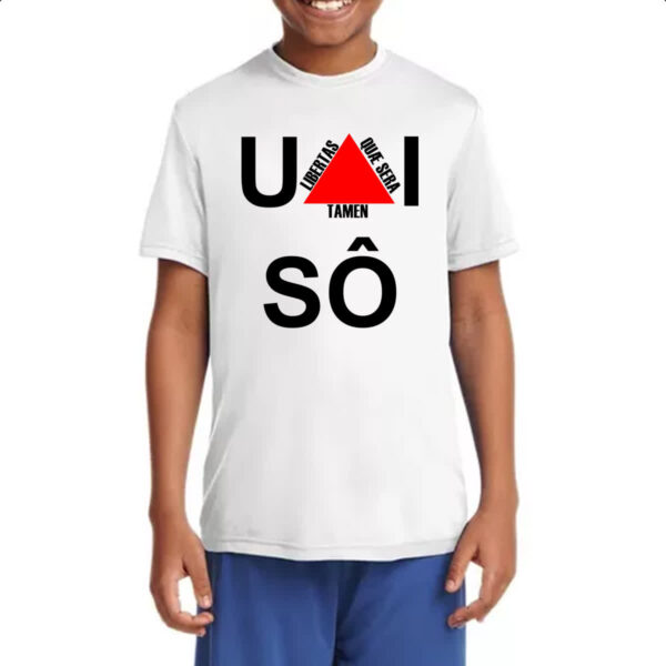 Camiseta Infanto Juvenil Uai so - Libertas quae sera tamen - Imagem 4