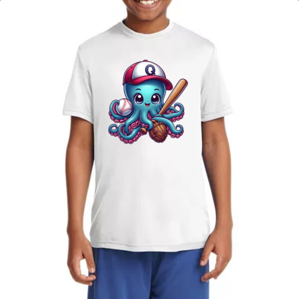 Camiseta Infanto Juvenil Octopus Baseball - Imagem 4