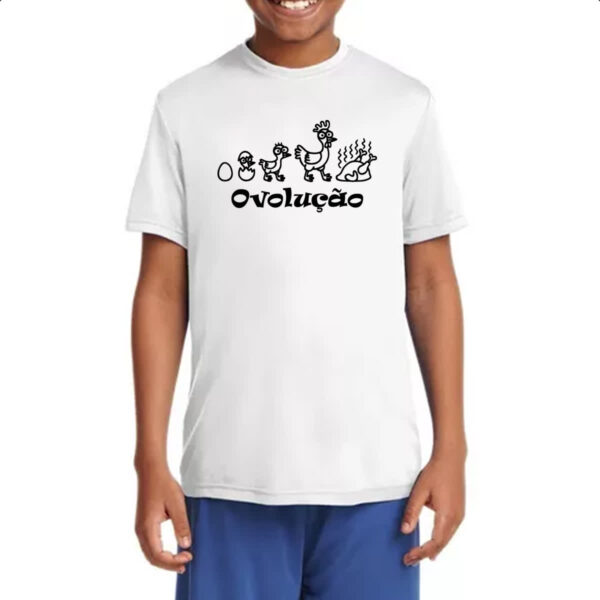 Camiseta Infanto Juvenil Ovolucao - Imagem 4