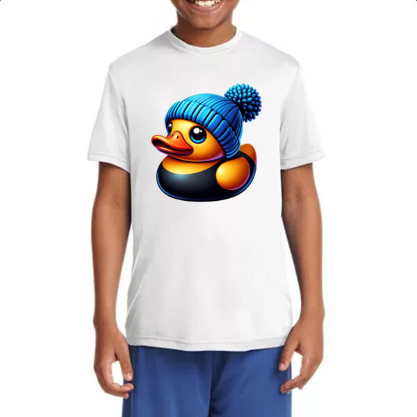 Camiseta Infanto Juvenil Patinho de borracha Lutador - Imagem 4