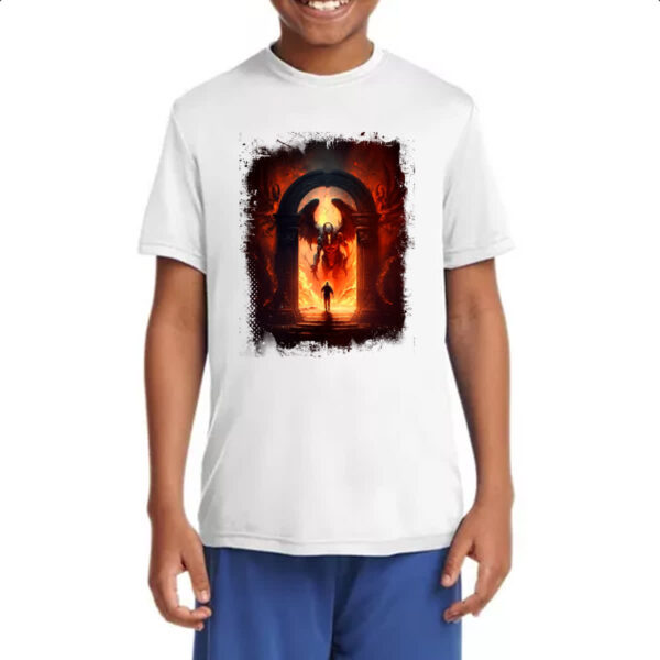 Camiseta Infanto Juvenil Portal do inferno 6 - Imagem 4